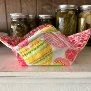 Bowl Koozie (Cozy) - Hearts, Valentine’s Day, Barbie, Girl, Pink